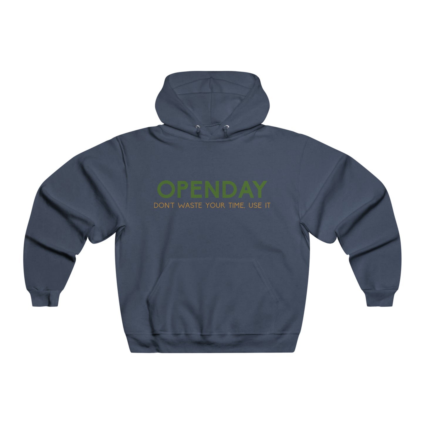 Don't waste your time, use it - Unisex Hooded Sweatshirt